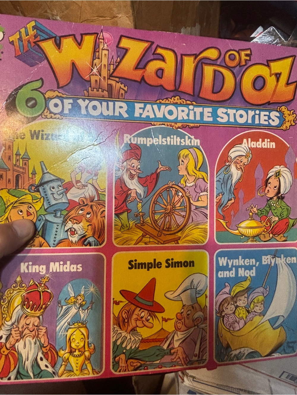 The Wizard of Oz Kids Storybook Collection - LP vinyl record.
